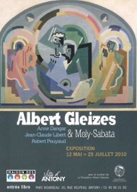 Affiche Exposition Gleizes à Moly-Sabata - Maison des Arts - Antony