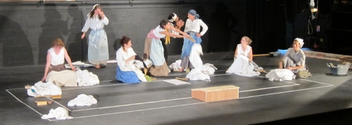 Le Lavoir - Répétition - Théâtre Firmin Gémier - Juin 2010