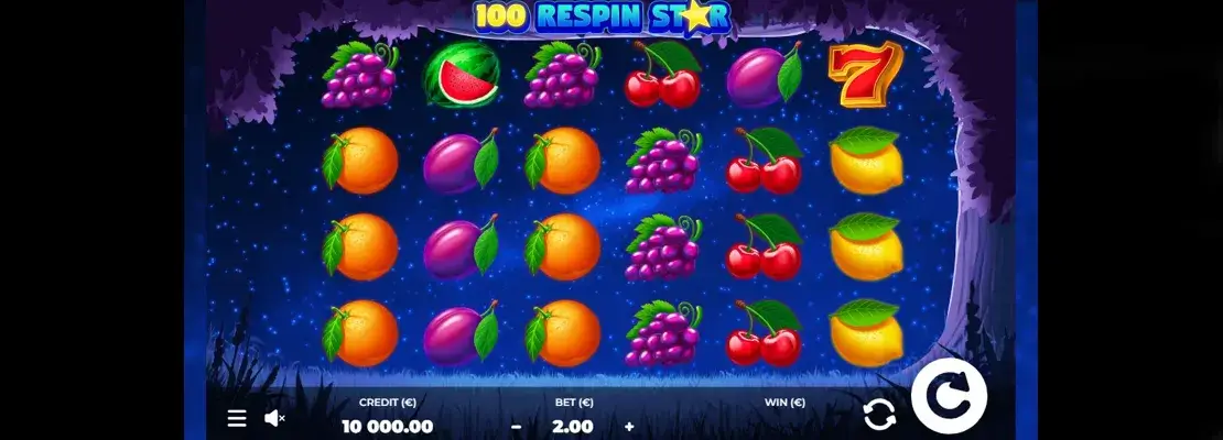 Играйте в 100 Respin Star бесплатно в демо-режиме