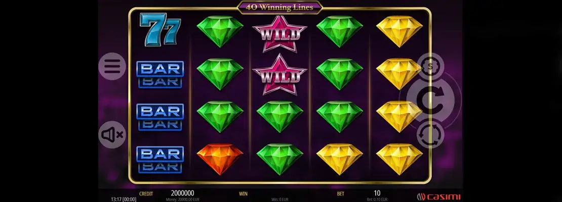 Mainkan 40 Classic secara percuma dalam mod demo