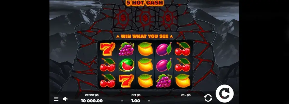 العب 5 Hot Cash مجانًا في الوضع التجريبي