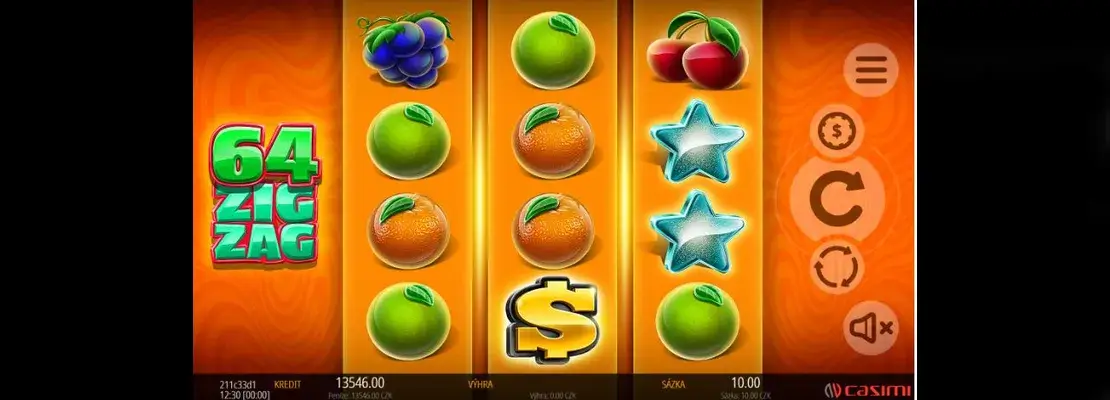 Mainkan 64 Zig Zag secara percuma dalam mod demo
