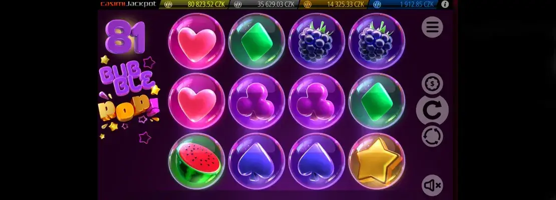 Mainkan 81 Bubble Pop secara percuma dalam mod demo