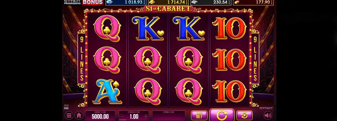 Játssz a 81st Cabaret játékkal ingyen demó módban