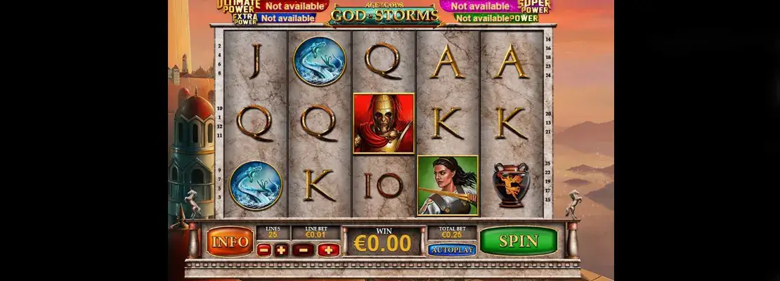 Joacă Age Of The Gods God Of Storms gratuit în modul demonstrativ