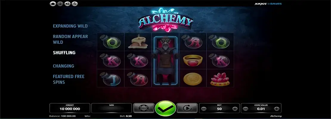 데모 모드에서 Alchemy을 무료로 플레이하세요