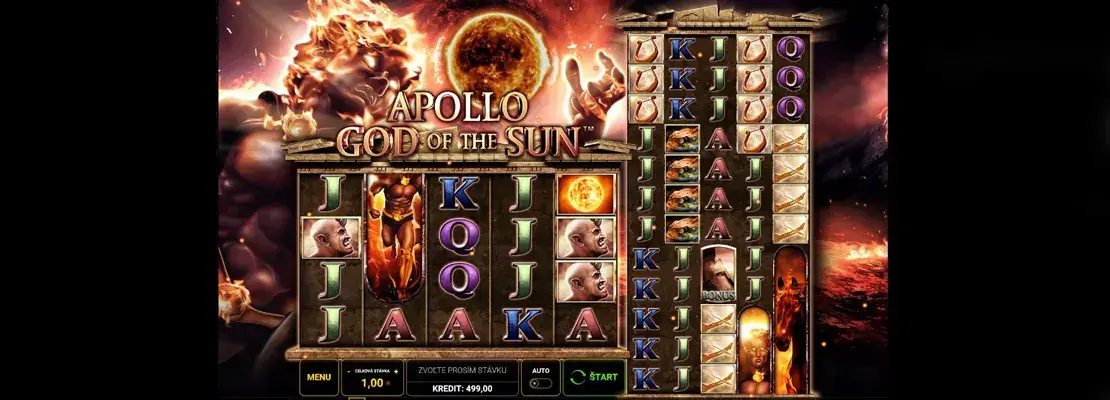 Játssz a Apollo God Of Sun játékkal ingyen demó módban