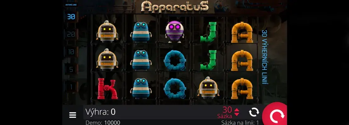 Spill Apparatus gratis i demomodus