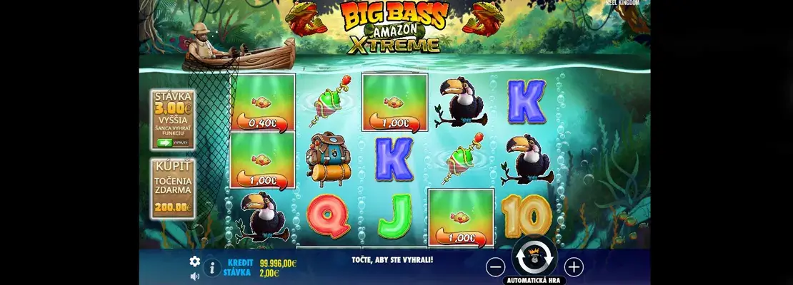 Gioca a Big Bass Amazon Extreme gratuitamente in modalità demo