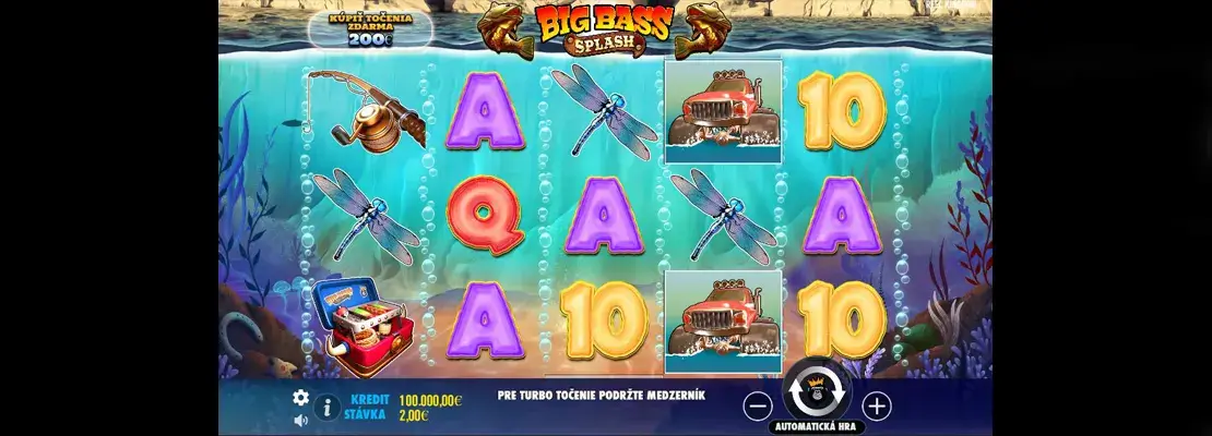 Играйте в Big Bass Splash бесплатно в демо-режиме
