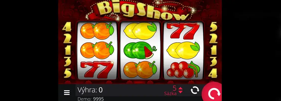 Játssz a Big Show játékkal ingyen demó módban