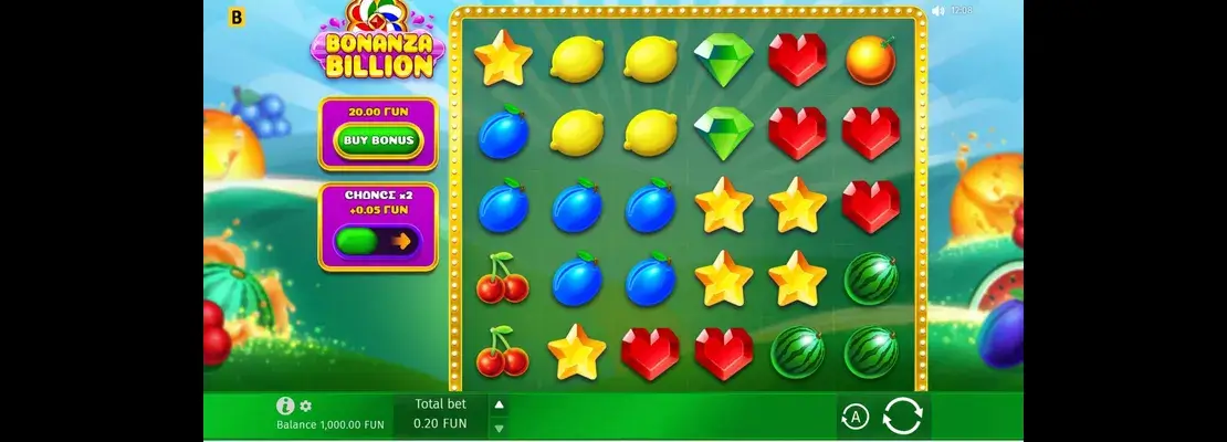 Spil Bonanza Billion gratis i demotilstand
