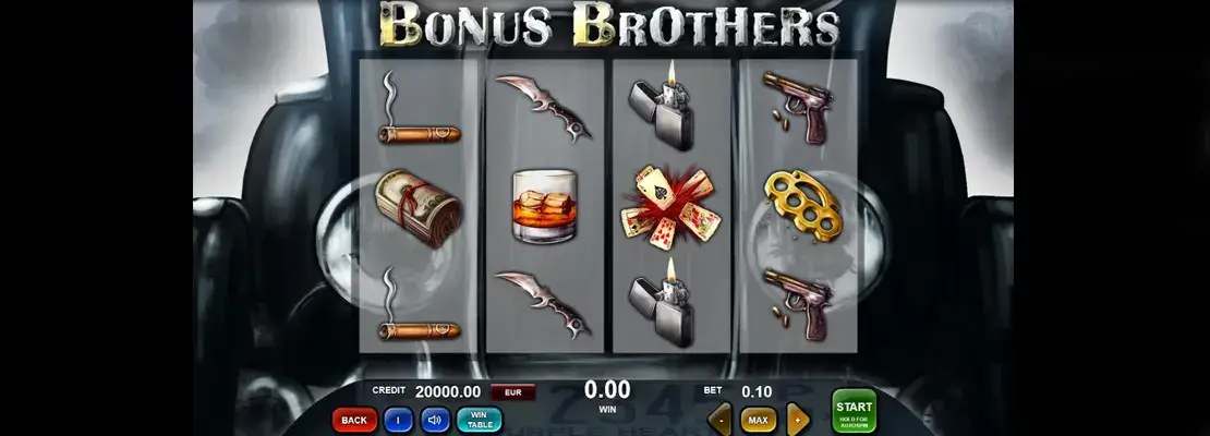 Játssz a Bonus Brothers játékkal ingyen demó módban