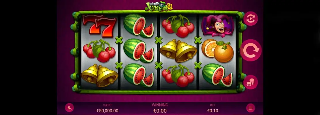 Spil Bonus Joker 81 gratis i demotilstand