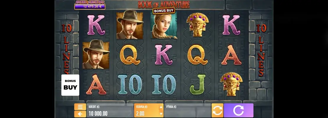 Spil Book Of Adventure Bonus Buy gratis i demotilstand