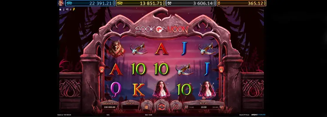 Spil Book Of Moon gratis i demotilstand