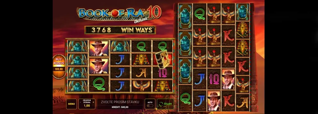 Играйте в Book Of Ra Deluxe 10 Win Ways бесплатно в демо-режиме