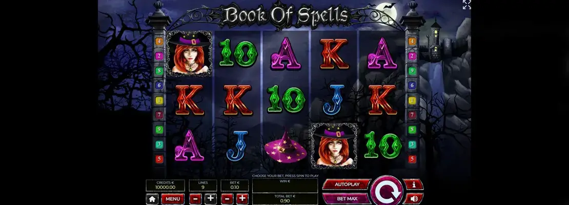Gioca a Book Of Spells gratuitamente in modalità demo