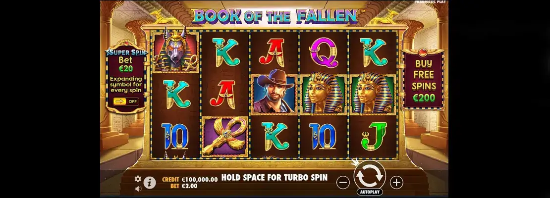 Demo modunda Book Of The Fallen oyununu ücretsiz oynayın