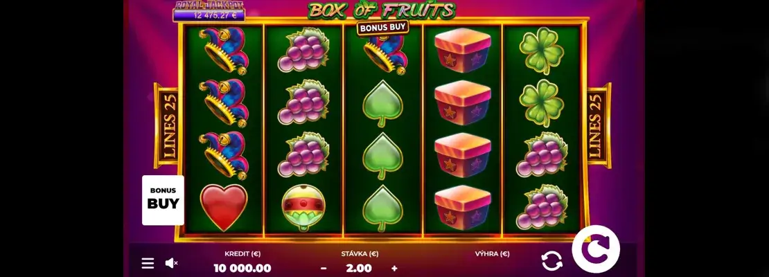 Gioca a Box Of Fruits Bonus Buy gratuitamente in modalità demo