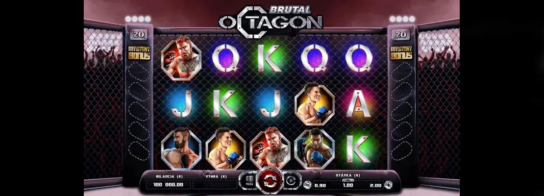Játssz a Brutal Octagon játékkal ingyen demó módban