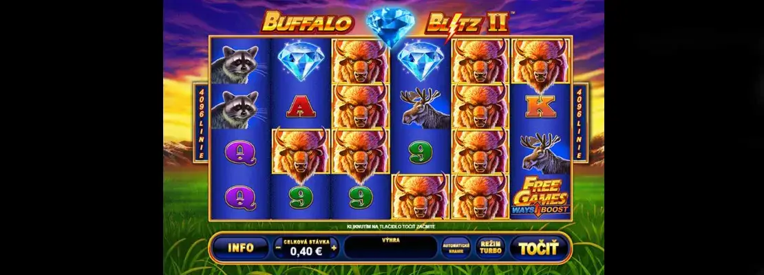 데모 모드에서 Buffalo Blitz II을 무료로 플레이하세요