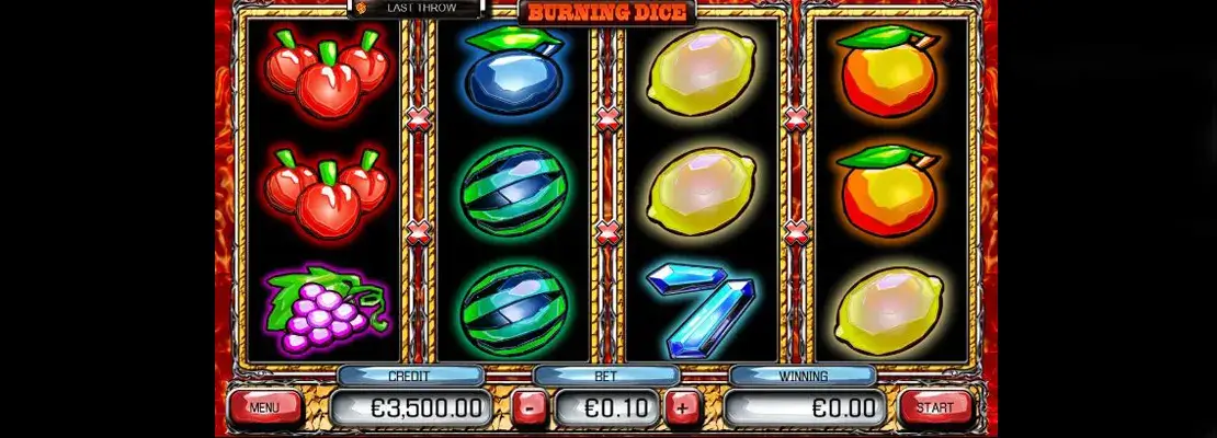 Play Burning Dice for free in demo mode