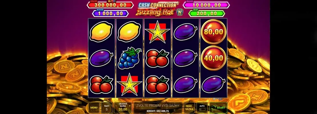 데모 모드에서 Cash Connection Sizzling Hot을 무료로 플레이하세요