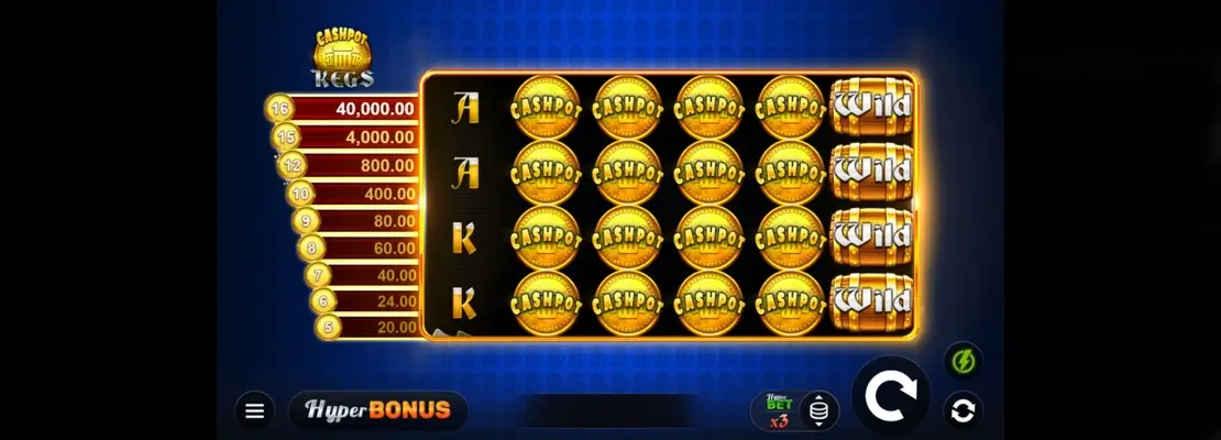 Spil Cashpot Kegs gratis i demotilstand