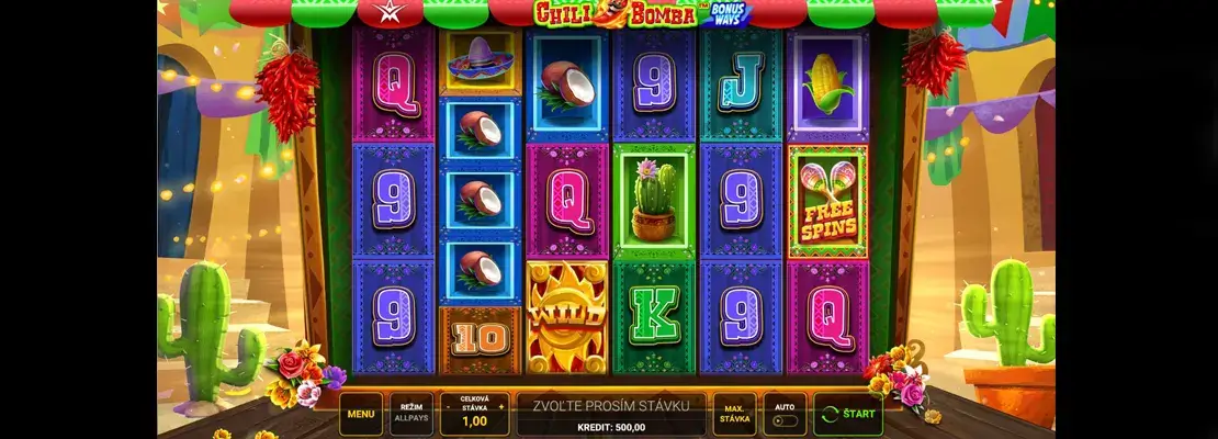 Spill Chili Bomba gratis i demomodus
