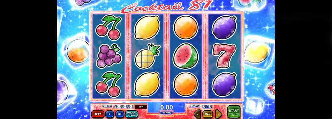 데모 모드에서 Cocktail 81을 무료로 플레이하세요