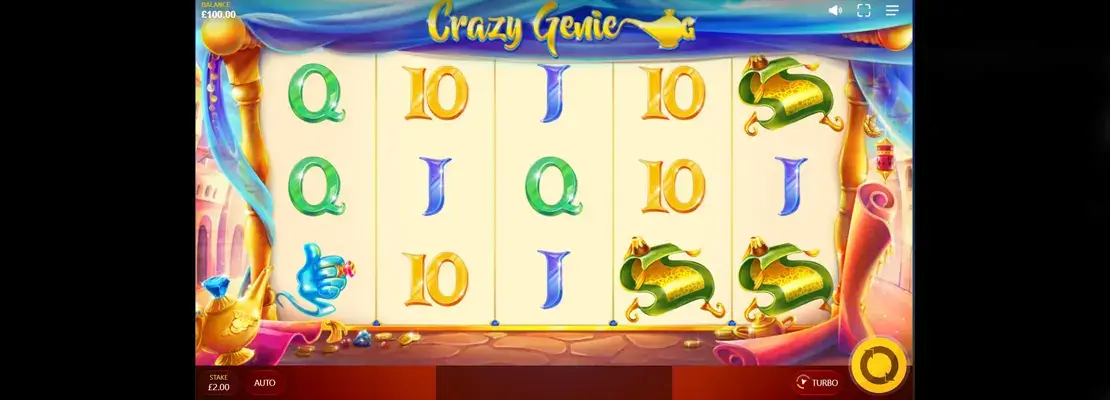 Speel Crazy Genie gratis in de demomodus