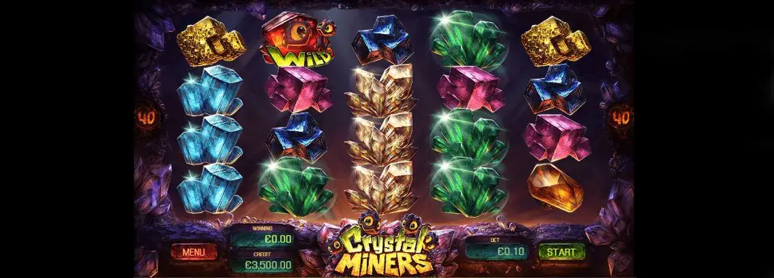 Játssz a Crystal Miners játékkal ingyen demó módban
