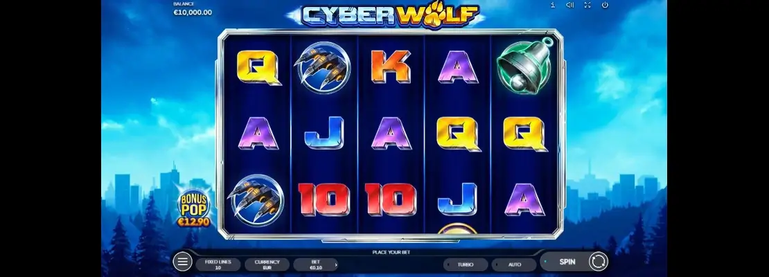 Spil Cyber Wolf gratis i demotilstand