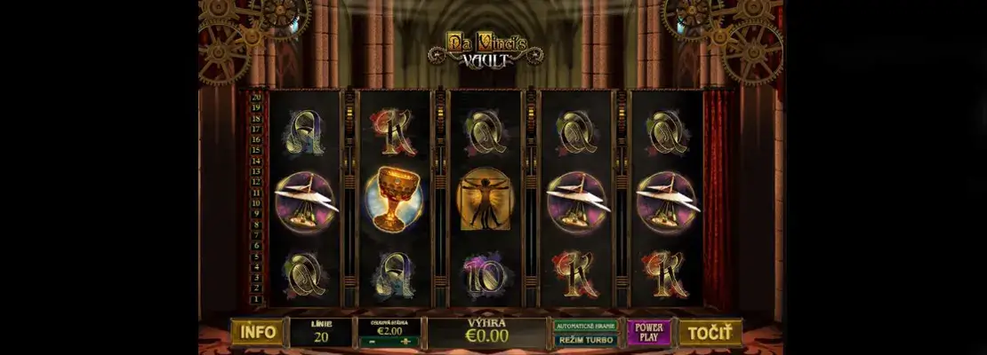 Demo modunda Da Vincis Vault oyununu ücretsiz oynayın