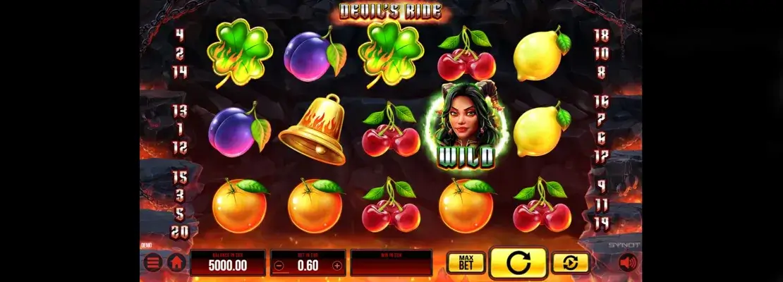 Spil Devils Ride gratis i demotilstand