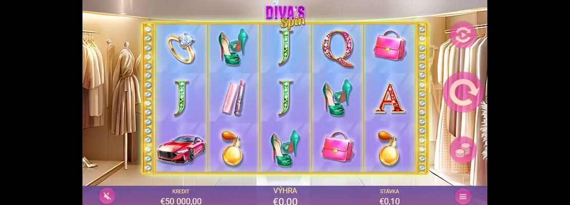 Gioca a Divas Spin gratuitamente in modalità demo
