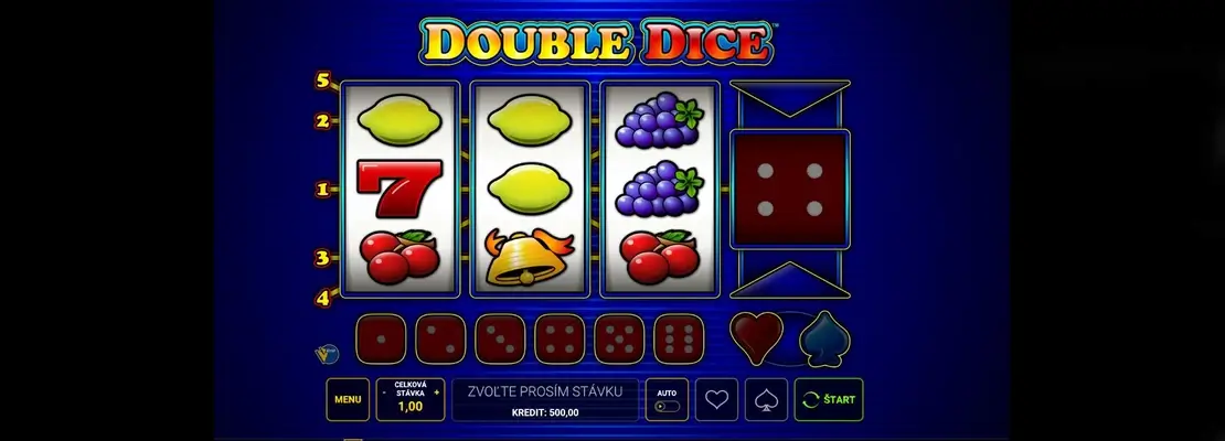 Játssz a Double Dice játékkal ingyen demó módban