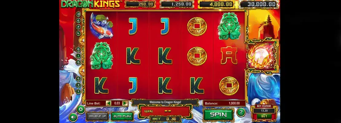 Spil Dragon Kings gratis i demotilstand