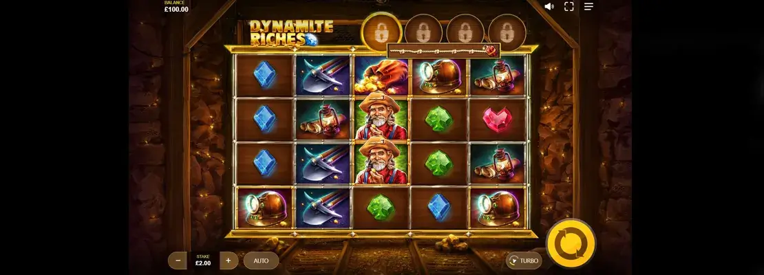 Demo modunda Dynamite Riches Megaways oyununu ücretsiz oynayın