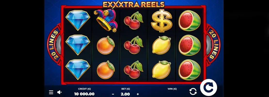 데모 모드에서 Exxxtra Reels을 무료로 플레이하세요