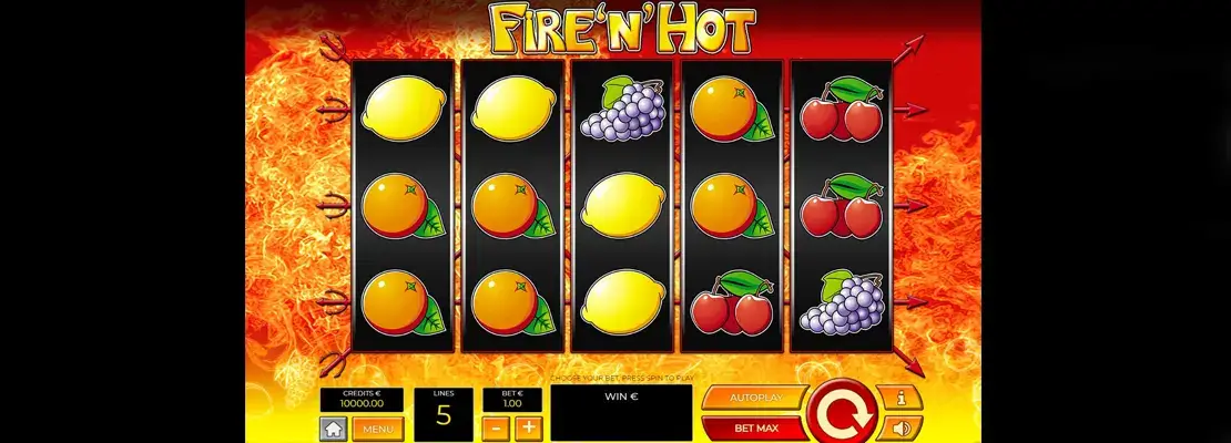 Demo modunda Fire N Hot oyununu ücretsiz oynayın