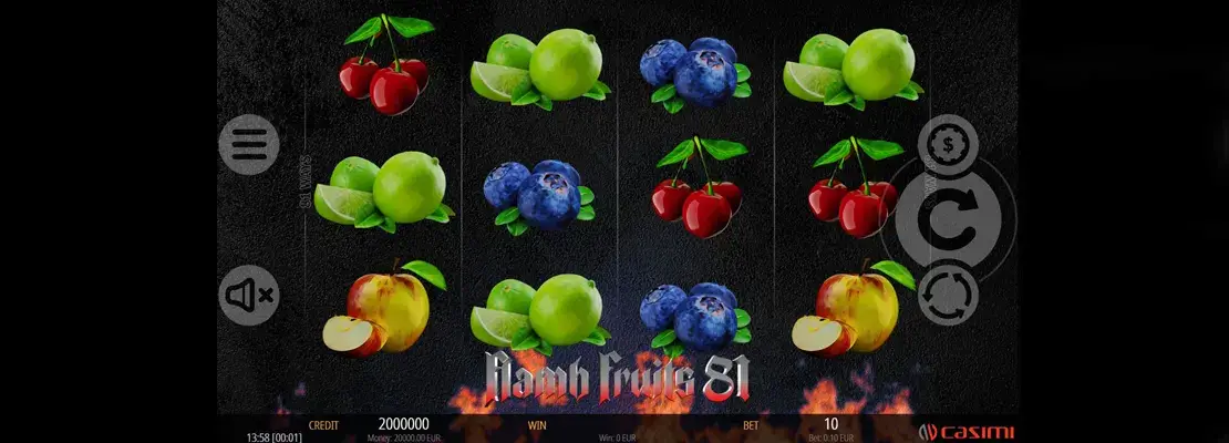 Mainkan Flamb Fruits 81 secara percuma dalam mod demo