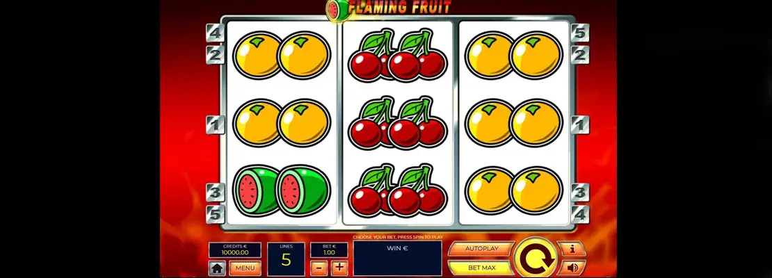 Gioca a Flaming Fruit gratuitamente in modalità demo