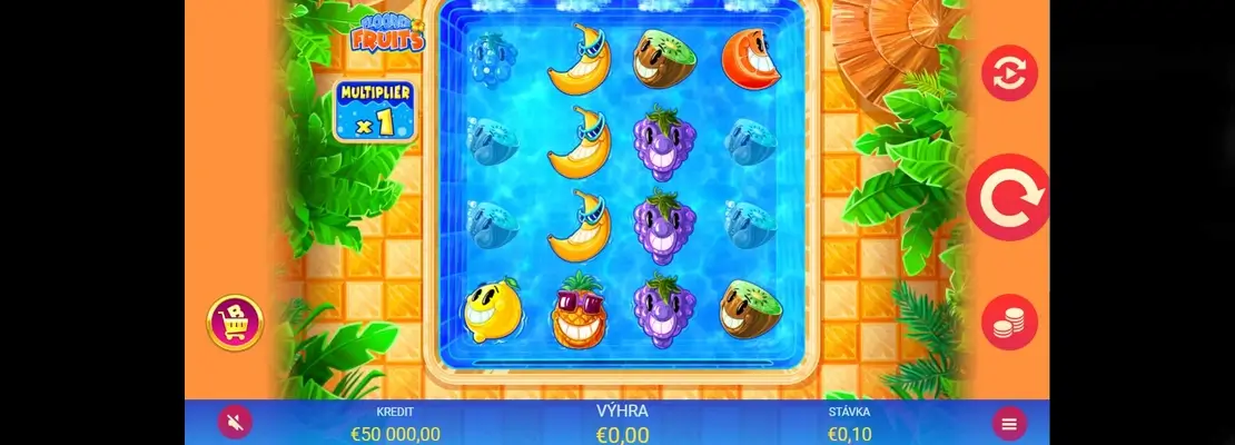 Demo modunda Flooded Fruits oyununu ücretsiz oynayın