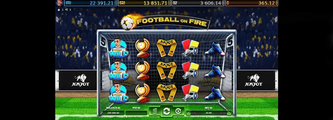 العب Football On Fire مجانًا في الوضع التجريبي