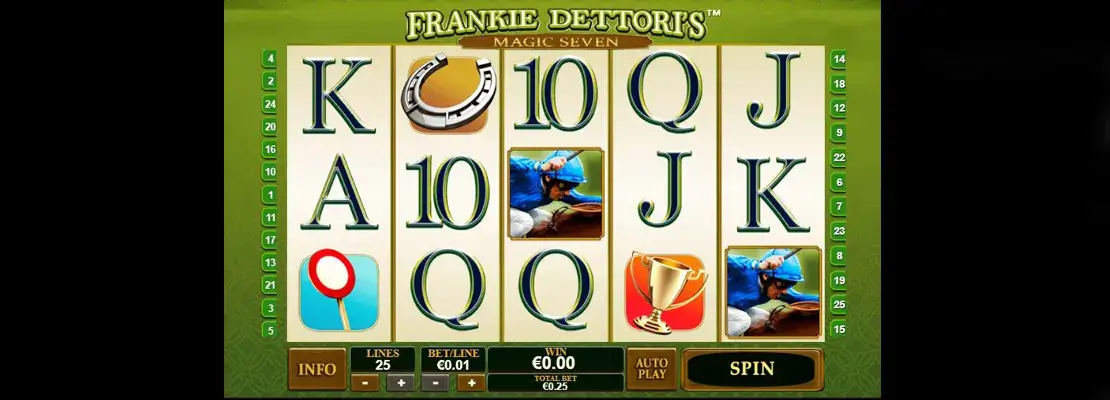 Játssz a Frankie Dettoris Magic Seven játékkal ingyen demó módban
