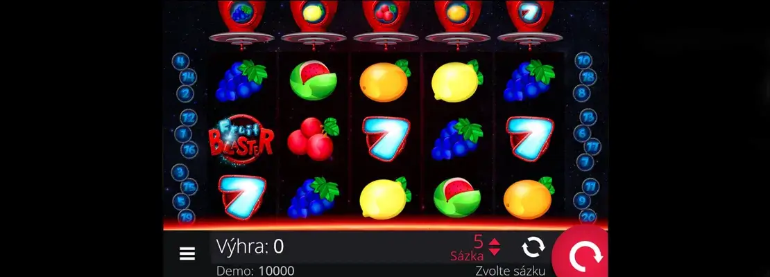Játssz a Fruit Blaster játékkal ingyen demó módban