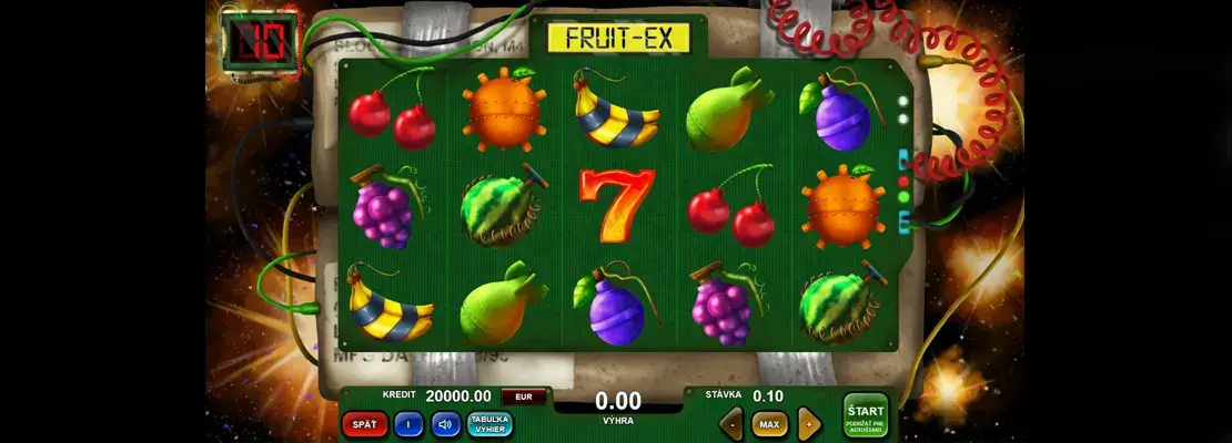 Játssz a Fruit Ex játékkal ingyen demó módban