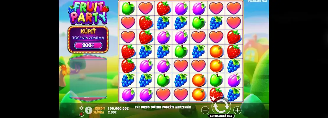 Gioca a Fruit Party gratuitamente in modalità demo